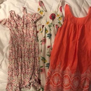 3 toddler dresses size 4 and 4T